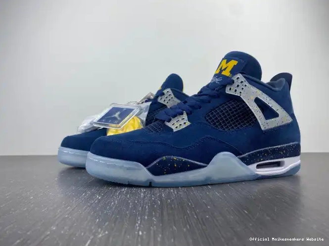 Official Maikesneakers Retro AJ4-1036660 (PE) Air Jordan Michigan 4 0412
